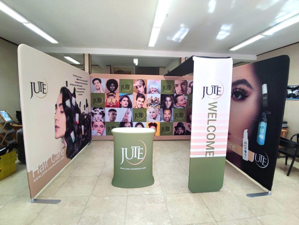 غرفه سازی برند ژوت در نمایشگاه بیوتی دبی