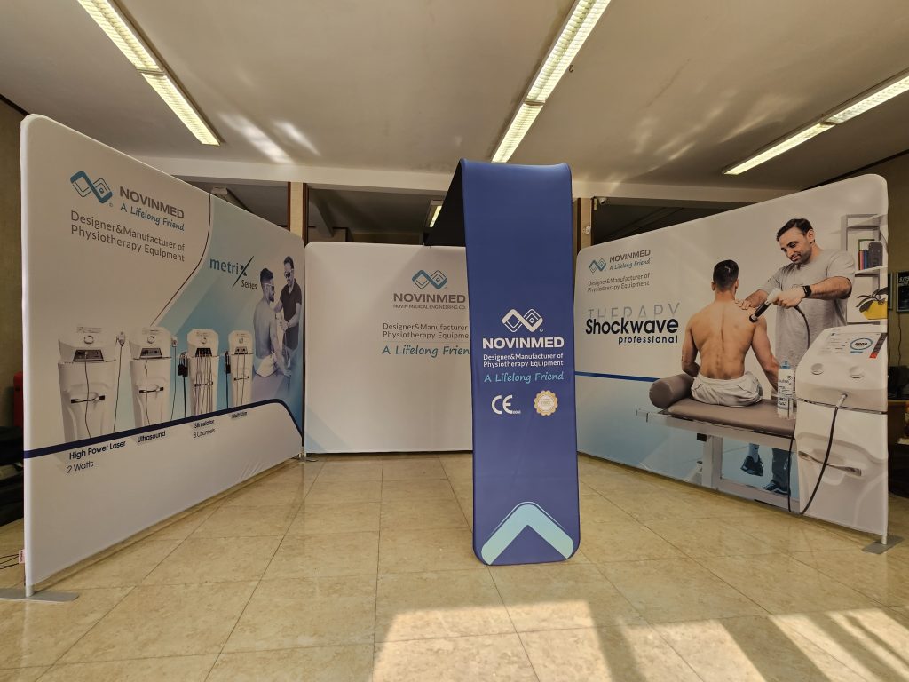 غرفه شرکت نوین مد با ابعاد سفارشی